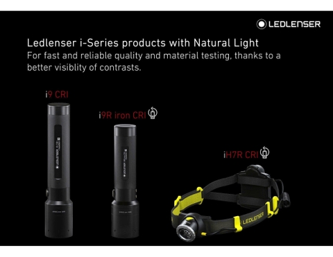 Đèn pin Ledlenser i9R iron CRI độ sáng 500 Lumens chiếu xa 270m
