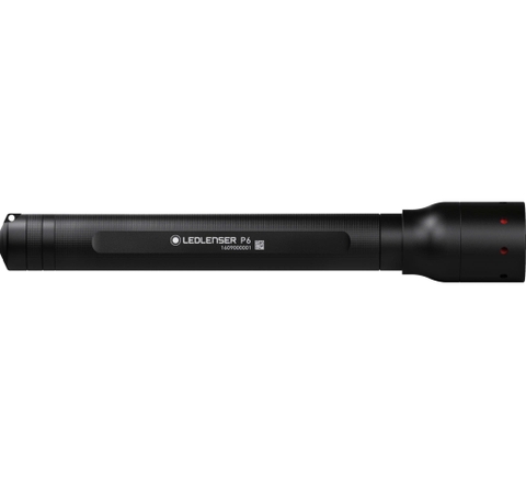 Đèn pin Ledlenser P6 – 200 lumen, chiếu xa 120m, dùng 2 pin AA, thiết kế gọn nhẹ