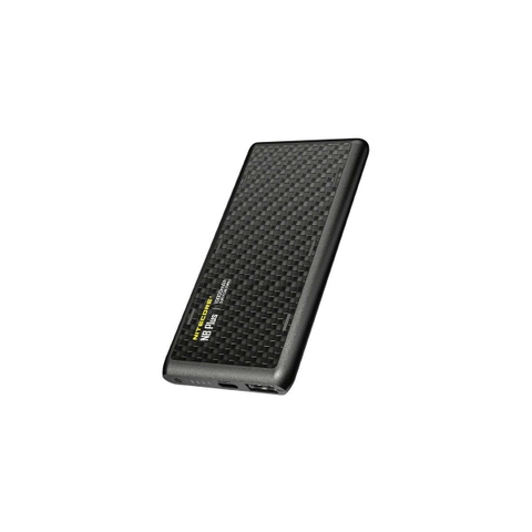 NITECORE NB Plus – Sạc dự phòng sợi carbon 10.000mAh, siêu nhẹ 155g