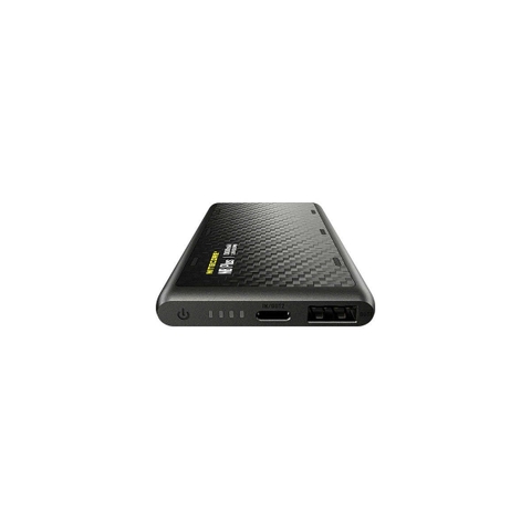 NITECORE NB Plus – Sạc dự phòng sợi carbon 10.000mAh, siêu nhẹ 155g