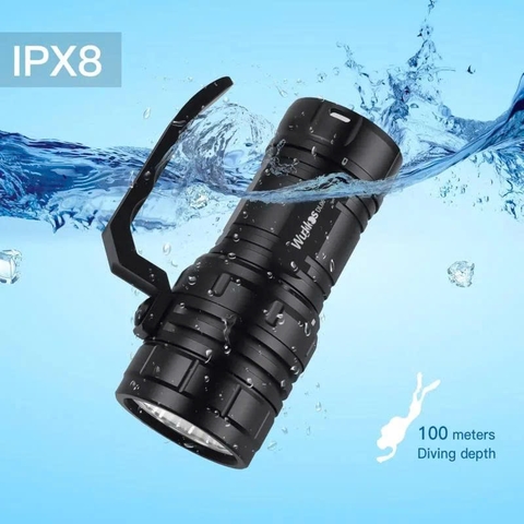 Wurkkos (Sofirn) DL06 – Đèn Pin Lặn Siêu Sáng 15.000 Lm, Chống Nước IPX8 (100 m)