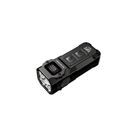 NITECORE TUP2 - Đèn pin móc khóa 1200 lumen 3 nhiệt màu màn OLED, sạc USB-C