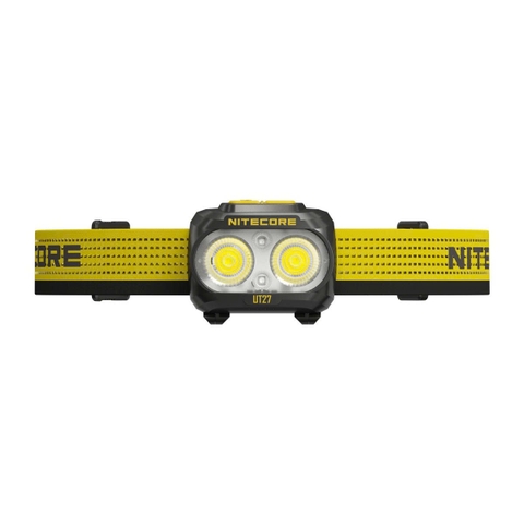 NITECORE UT27 MCT - Đèn đeo đầu chạy trail 800lm chiếu xa 168m, CRI & 3 nhiệt màu, 2 pin 1500mAh