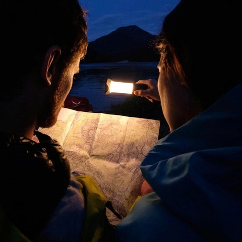 Đèn cắm trại LEDLENSER ML6 sáng 750 Lm + vòng kết nối bluetooth, thời gian hoạt động lâu dài