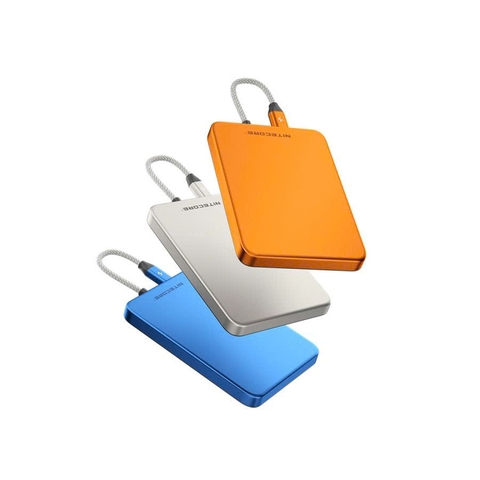 NITECORE POCKET 5 – Sạc dự phòng nam châm 5000mAh siêu mỏng 9mm, cáp USB-C tích hợp, sạc nhanh 22.5W