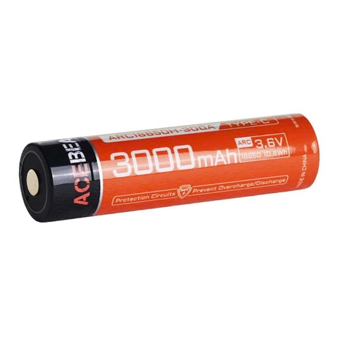 Pin sạc ACEBEAM 18650 dung lượng 3000mAh dòng xả cao 20A