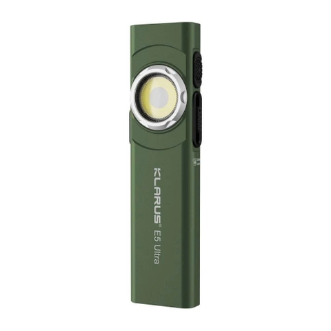 KLARUS E5 Ultra – Đèn pin EDC siêu mỏng 800 lm, xa 120m 3 nguồn sáng, sạc USB-C