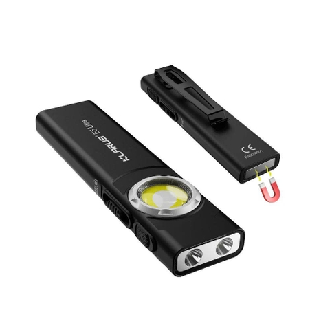 KLARUS E5 Ultra – Đèn pin EDC siêu mỏng 800 lm, xa 120m 3 nguồn sáng, sạc USB-C