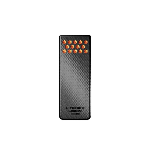 NITECORE CARBO 20 – Sạc dự phòng 65W dung lượng 20000mAh, vỏ sợi carbon, màn hình OLED, chống nước IPX8