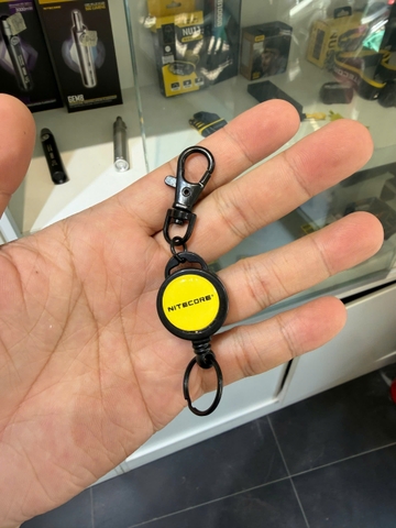 (HÀNG TẶNG KHÔNG BÁN) Móc Khóa Dây Rút Nitecore