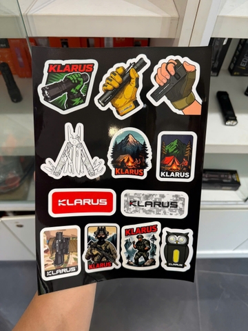 (HÀNG TẶNG KHÔNG BÁN) Sticker dán trang trí nón bảo hiểm, balo độc đáo