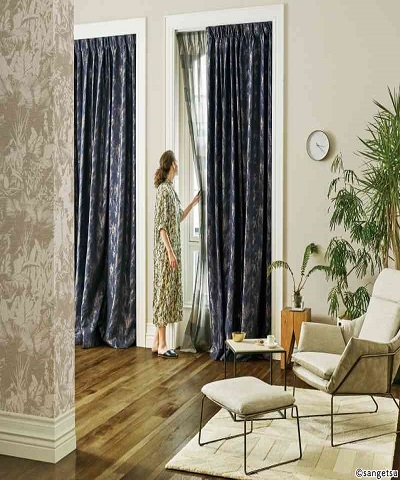 Rèm Cửa, Vải Rèm Nhật Bản AC-5081