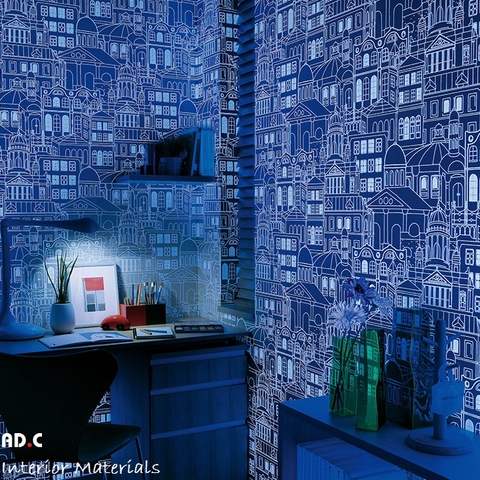 Giấy Dán Tường Phản Quang