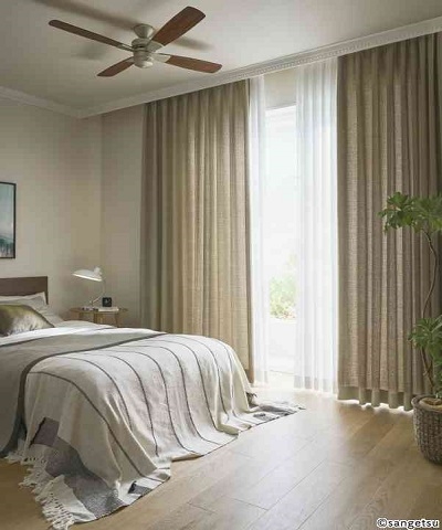 Rèm Cửa, Vải Rèm Nhật Bản AC-5013