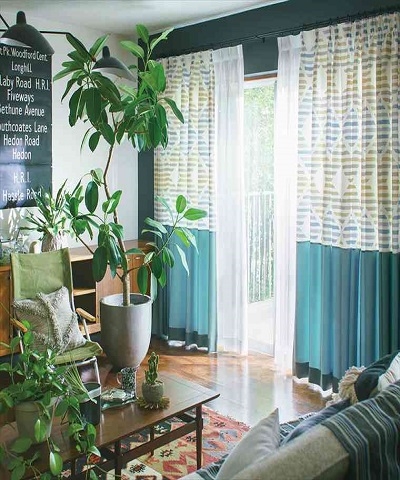 Rèm Cửa, Vải Rèm Nhật Bản SALA LS-61109