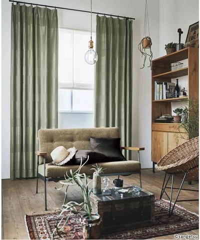 Rèm Cửa, Vải Rèm Nhật Bản SIMPLE ORDER OP-7805