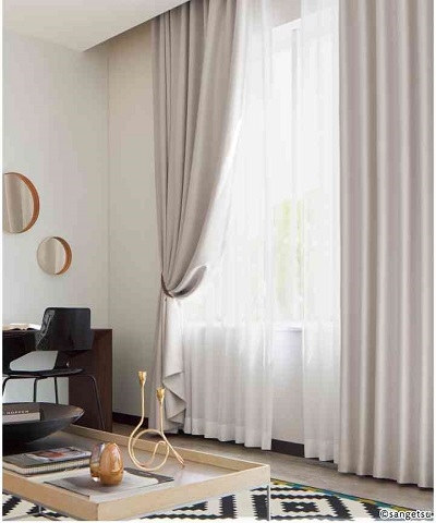 Rèm Cửa, Vải Rèm Nhật Bản SIMPLE ORDER OP-7835