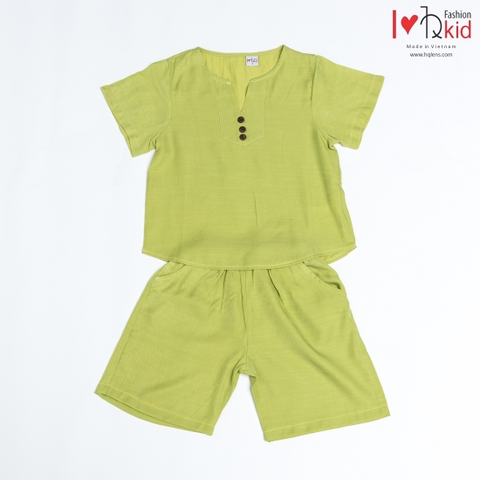 BT2202 BỘ BÉ TRAI CỔ V CÚC NGỰC