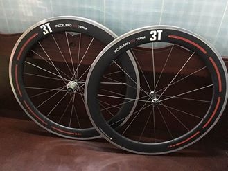 Wheelsets 3T accelero 60 team.model 2015 italia clincher.cacbon