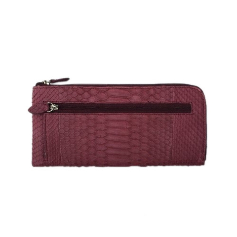 Python Skin Wallet Red