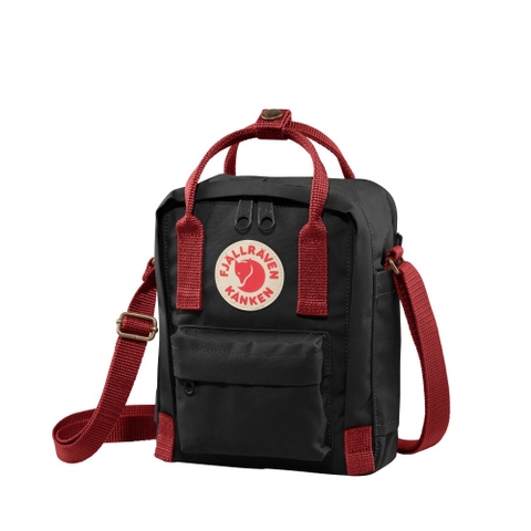 Fjallraven Kanken Sling Black/Ox Red