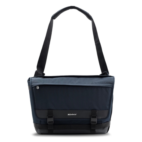 Mikkor The Felix Messenger Laptop Bag Dark Navy