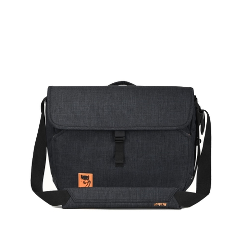 Túi đeo chéo Mikkor The Mina Laptop Bag 14 Inch Black Heather