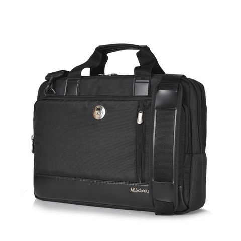 Mikkor The Ralph Briefcase Black