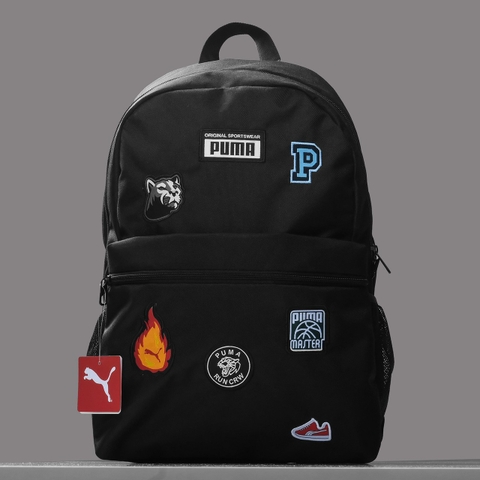 Puma Patch Backpack Black
