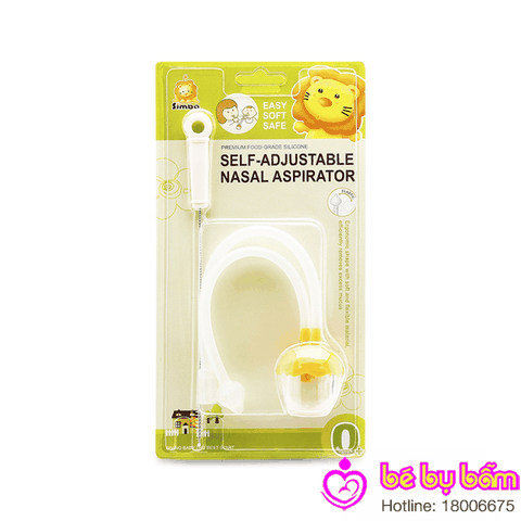 Simba- Hút mũi trẻ em Silicon