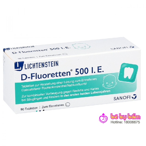 Vitamin D-Fluoretten 500
