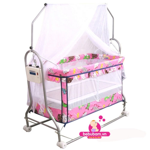 Nôi trẻ em mềm hai tầng Autoru 3 sao