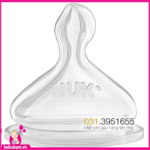 Núm ty Nuk cổ rộng (silicone)