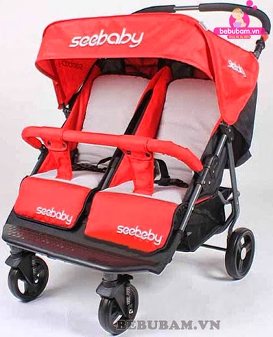 Xe đẩy đôi em bé T22