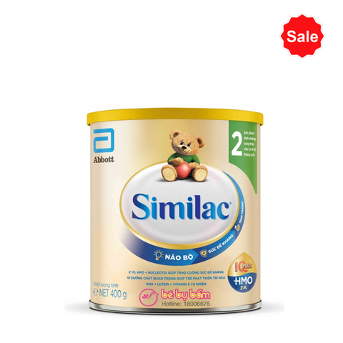 Sữa Similac IQ HMO số 2 hương Vani 400g (6-12 tháng)