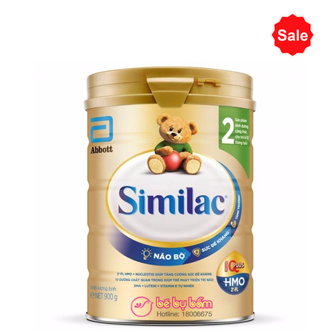 Sữa Similac IQ HMO số 2 hương Vani 900g (6-12 tháng)