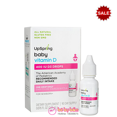 UpSpring Baby Vitamin D 400 IU