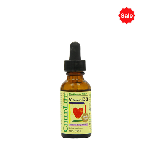 Vitamin D3 ChildLife cho trẻ sơ sinh