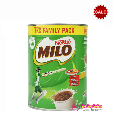 Sữa Milo Úc Family Pack (Trên 6 tuổi)