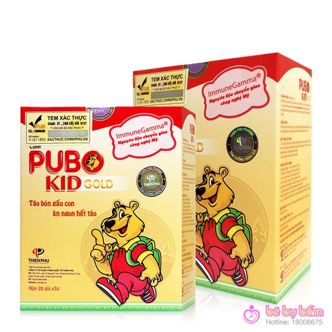 Đặc trị táo bón ở trẻ em Pubokid