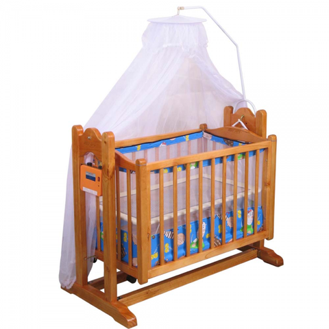 Nôi điện Autoru (5 sao) bằng gỗ cao cấp 2 tầng