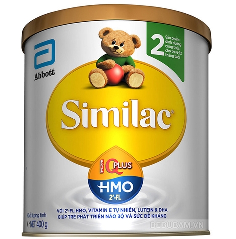 Sữa bột Similac IQ HMO số 2 - 400g (6-12 tháng)