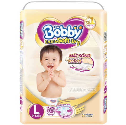 Tã - Bỉm dán Extra Soft Dry L30 (9-13kg)