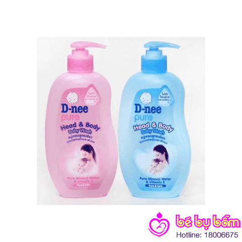 Sữa tắm gội toàn thân Baby D-nee 380ml