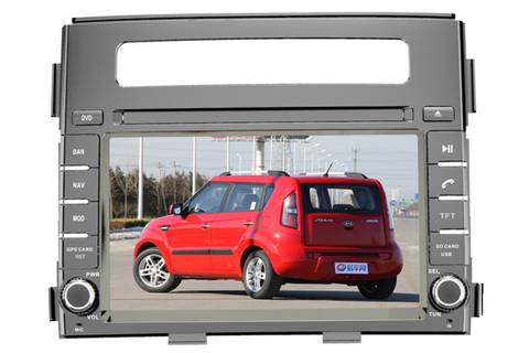 Màn hình theo xe KIA SOUL 2012