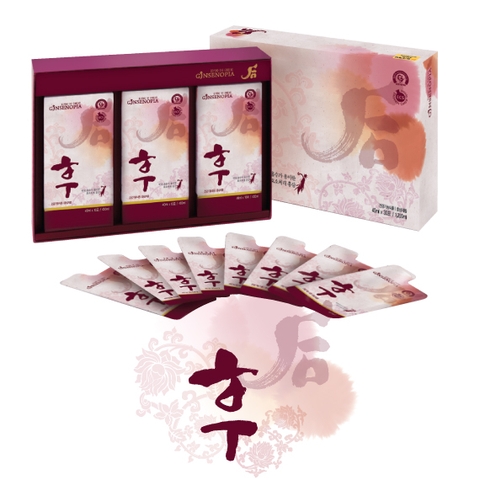 Nước hồng sâm enzyme cao cấp Hu