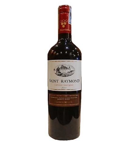 Rượu vang Saint Raymond Cabernet Sauvi 2020-Pháp (750ml, 13.5%)