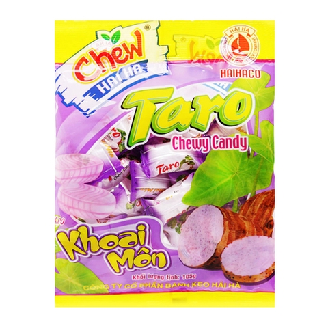 Kẹo xốp Taro vị khoai Môn-Hải Hà, gói (100g)