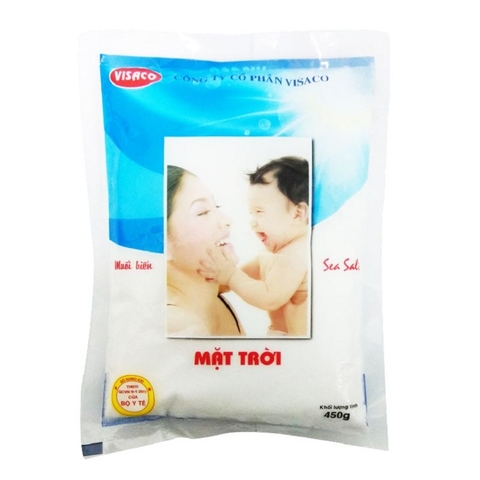 Muối ăn Mặt Trời Visaco, muối tinh (450g)&quot; Siêu thị Đức Thành