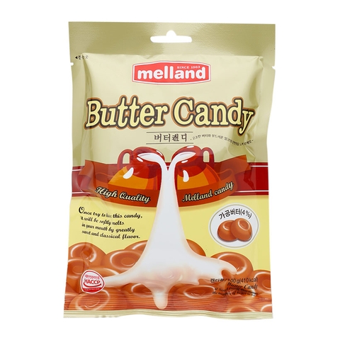 Kẹo bơ béo Butter Candy-Melland, gói (100g)